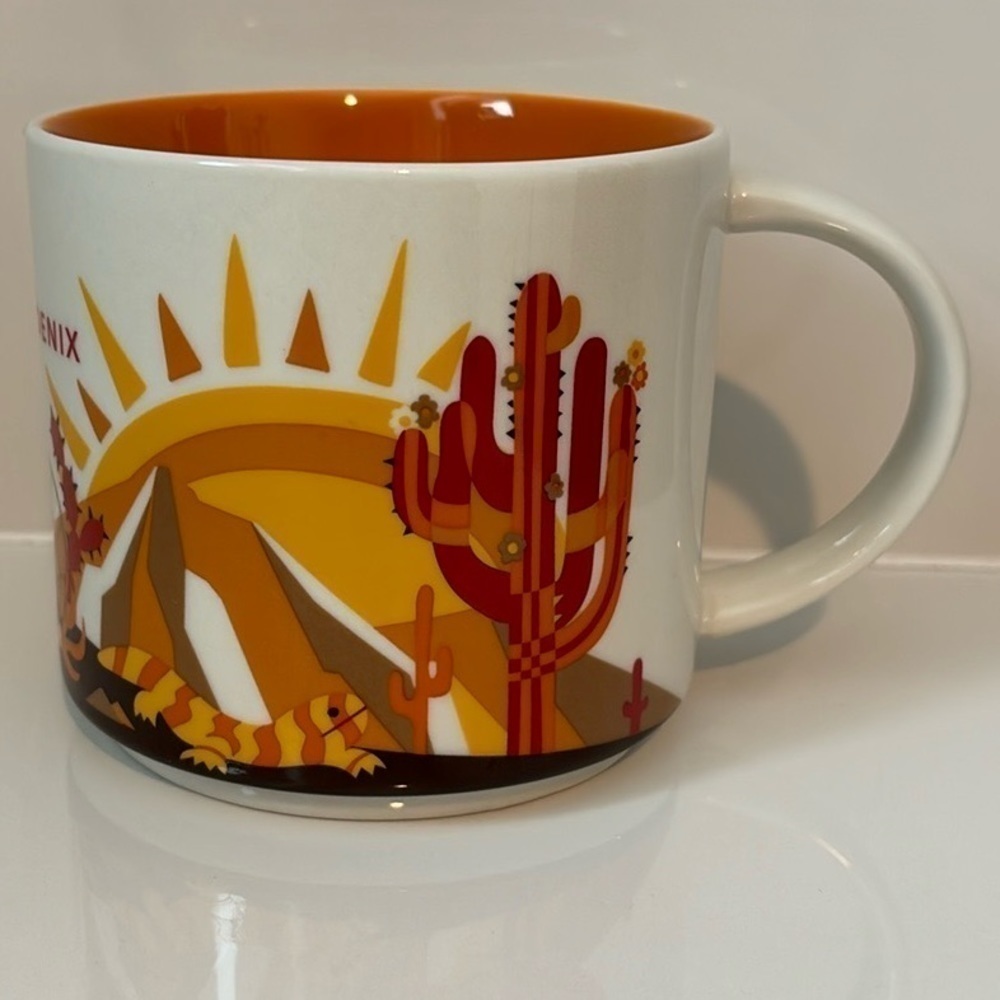 𝅺Starbucks Phoenix Arizona You Are Here Collection 2015 Mug 14oz